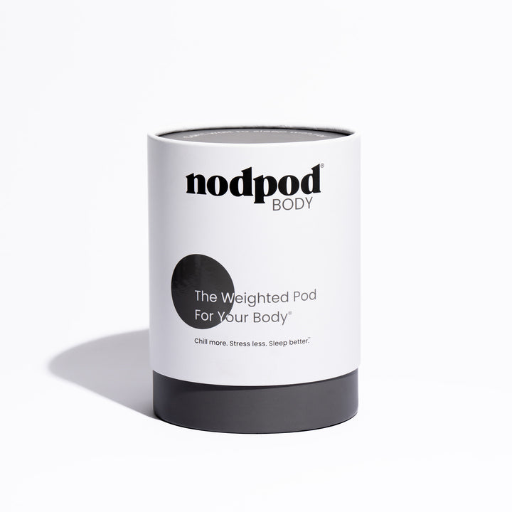 The NodPod — The Weighted Blanket for Your Eyes in Bone